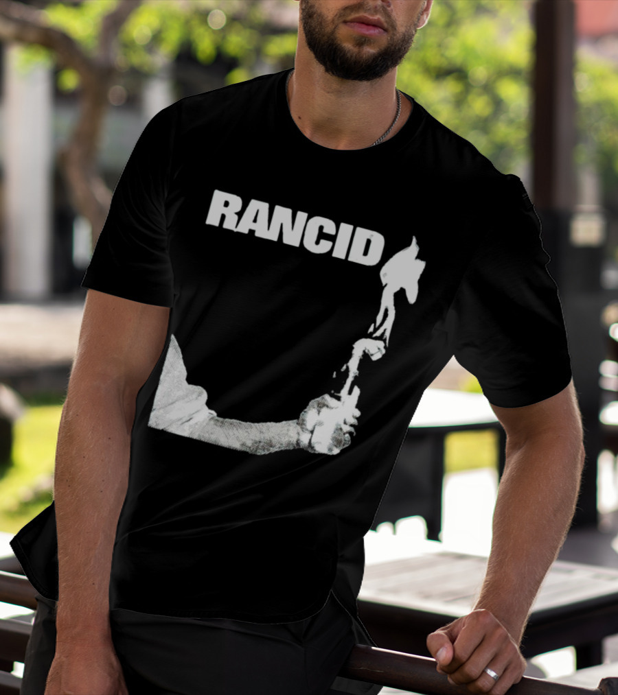 Rancid EP Cover Molotov Cocktail T-Shirt