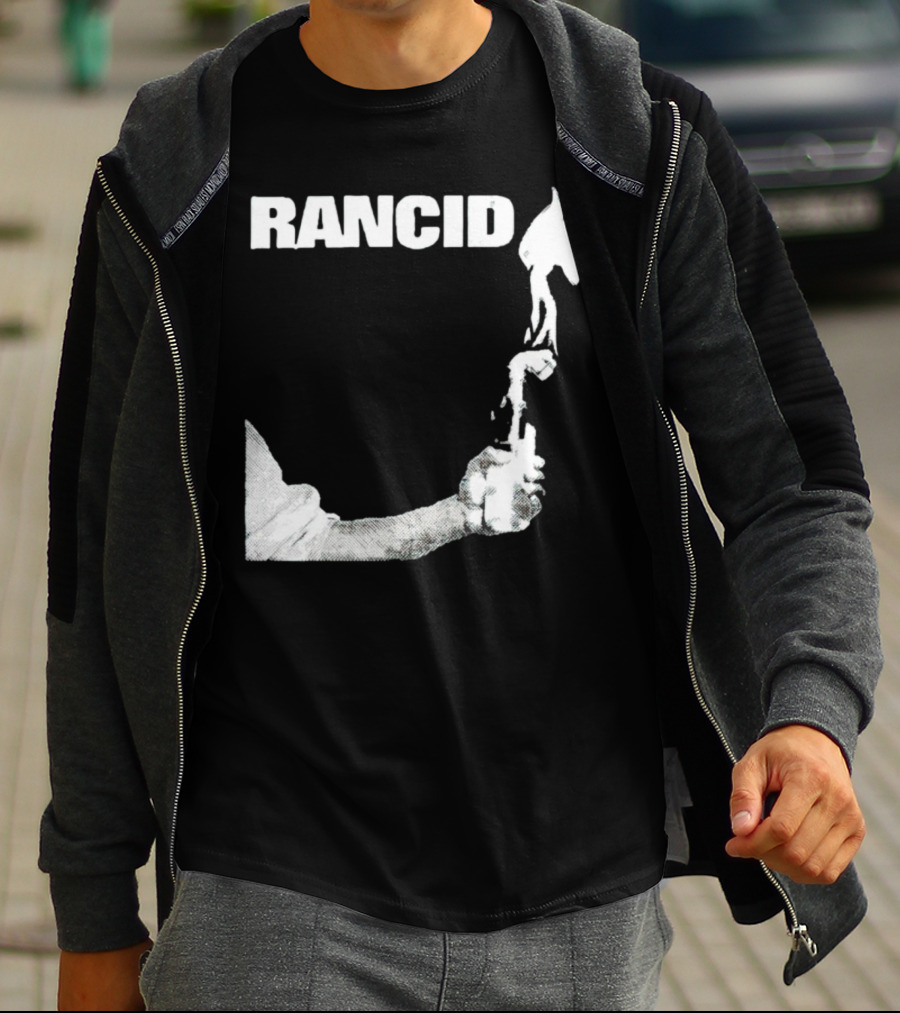 Rancid EP Cover Molotov Cocktail T-Shirt