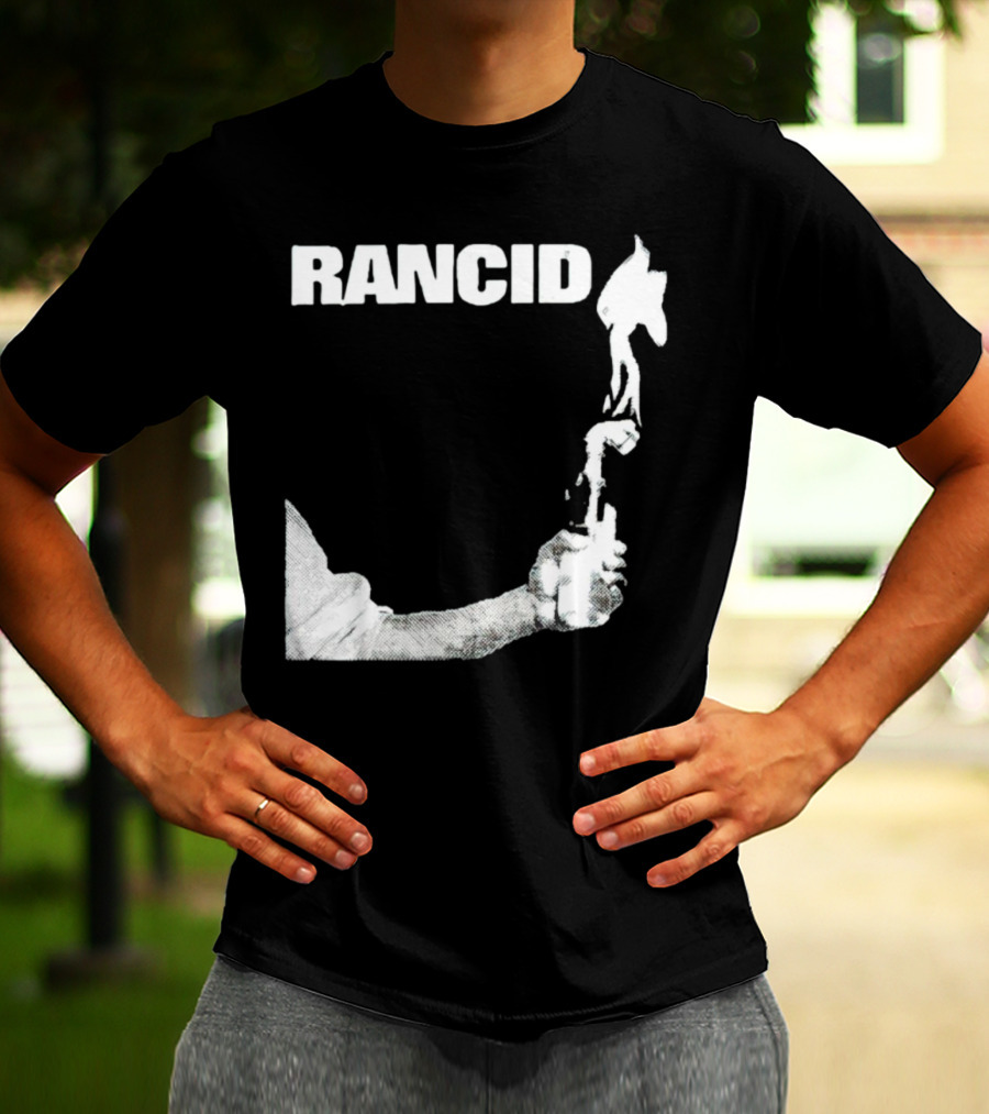 Rancid EP Cover Molotov Cocktail T-Shirt