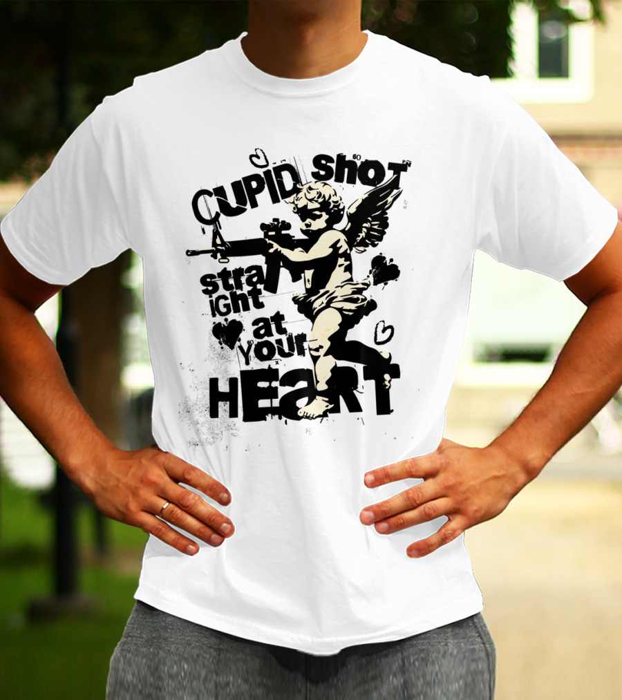 Cupid Shot Straight At Your Heart T-Shirt