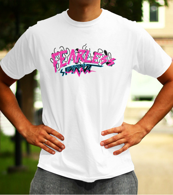 Fearless Spirit Retro Neon T-Shirt