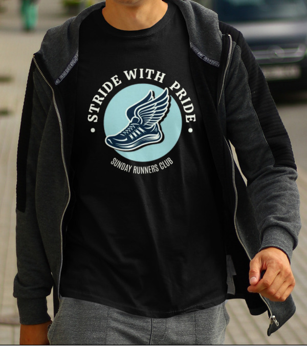 Stride With Pride Sunday Runners Club T-Shirt