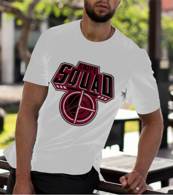Toronto Raptors Snipe Squad Basketball Target T-Shirt