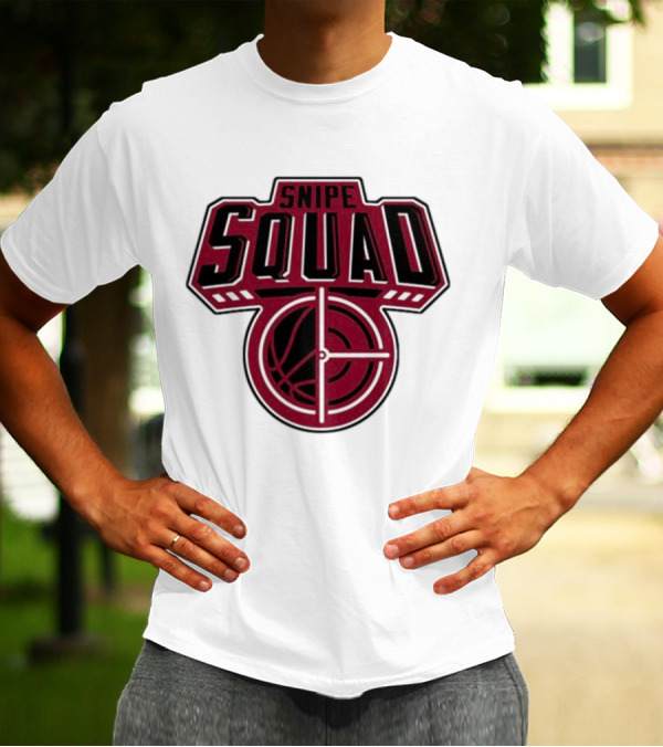 Toronto Raptors Snipe Squad Basketball Target T-Shirt