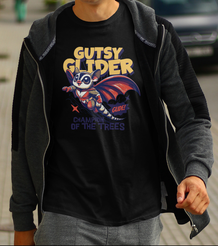 Gutsy Glider Glide Champion Of The Trees T-Shirt