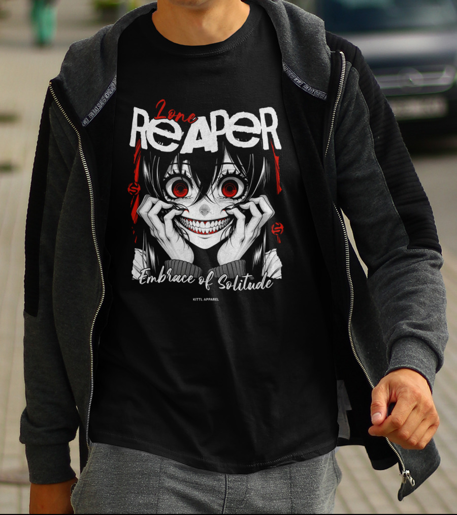 Lone Reaper Embrace Of Solitude Kittl T-Shirt