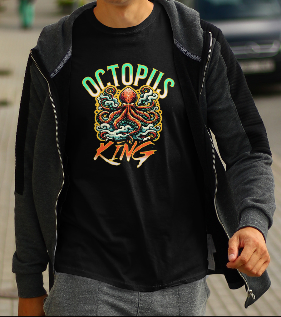 Octopus King Gaming Squad T-Shirt