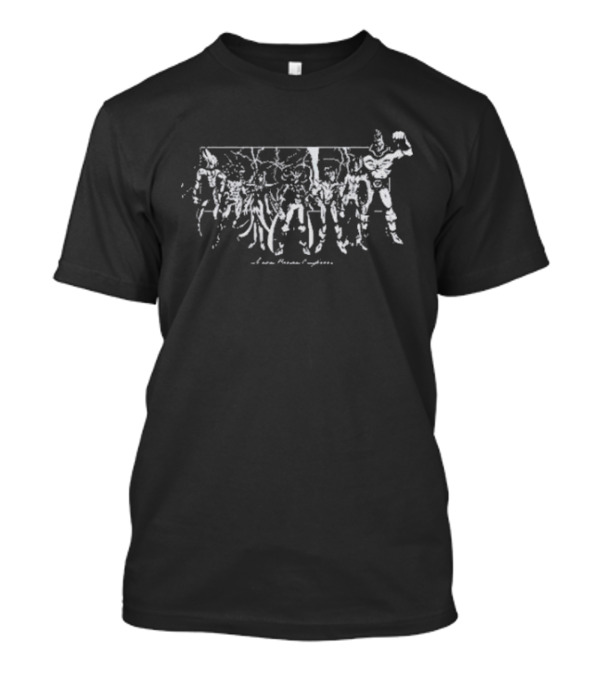 Seven Barian Emperors Yu-Gi-Oh Character Lineup T-Shirt