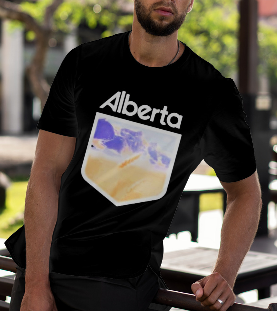 Vitamin Deer Alberta Life Scenic Shield T-Shirt