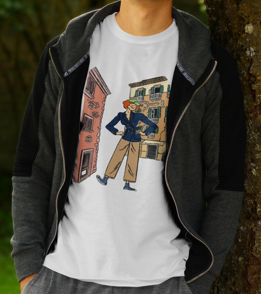 Dick Carroll X Roy Roger’s Positano Chic Casual Stroll T-Shirt