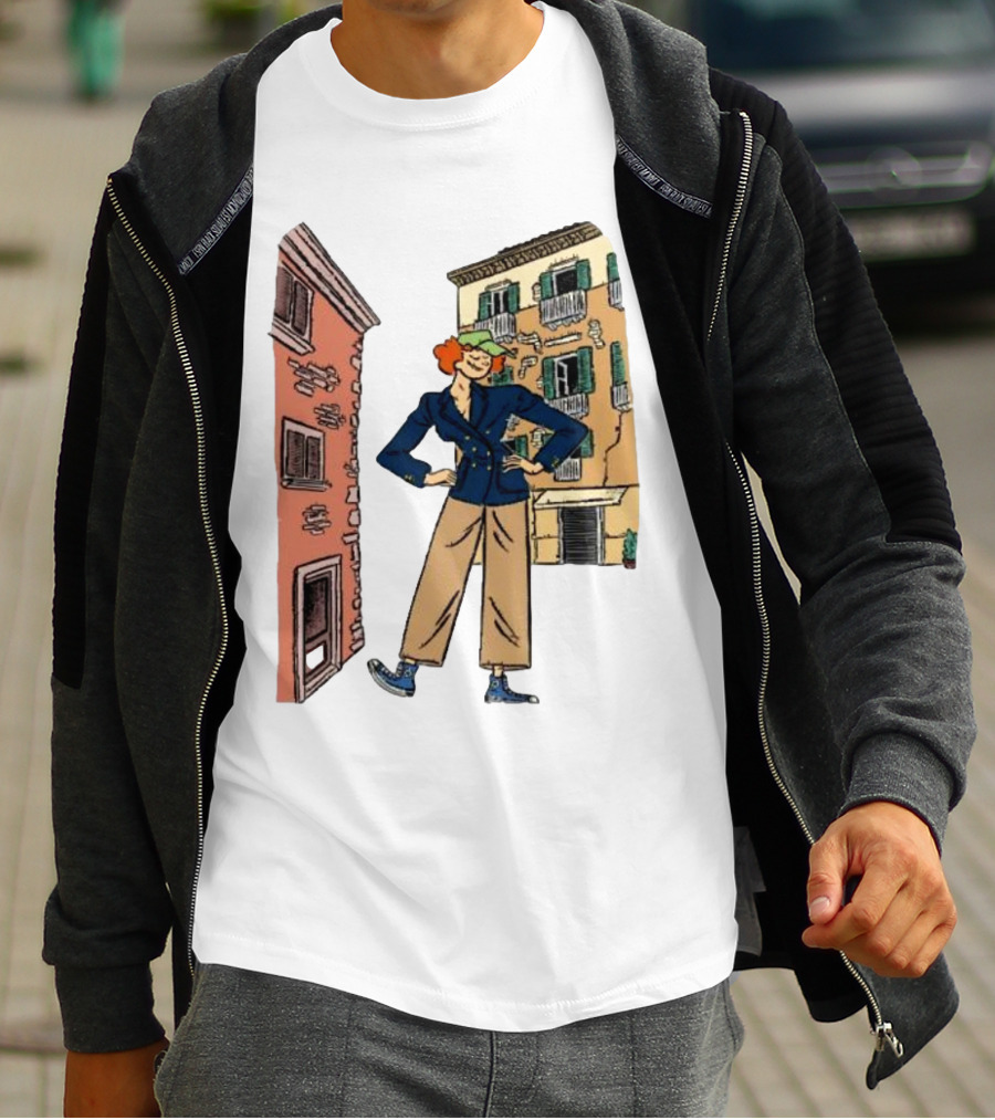 Dick Carroll X Roy Roger’s Positano Chic Casual Stroll T-Shirt