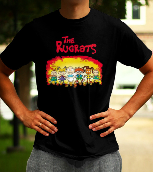 The Rugrats Characters X The Warriors Fusion T-Shirt