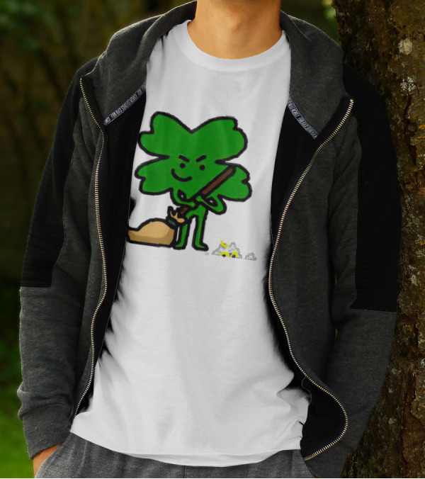 Boston Celtics Sweeping Shamrock Victory T-Shirt