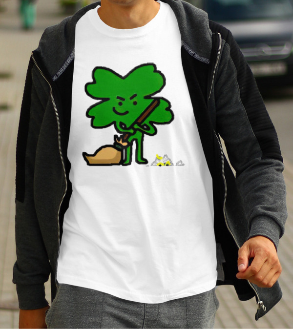 Boston Celtics Sweeping Shamrock Victory T-Shirt