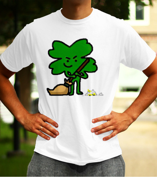 Boston Celtics Sweeping Shamrock Victory T-Shirt