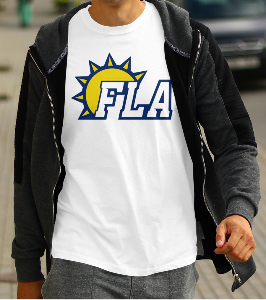 Florida Panthers Sunburst FLA T-Shirt