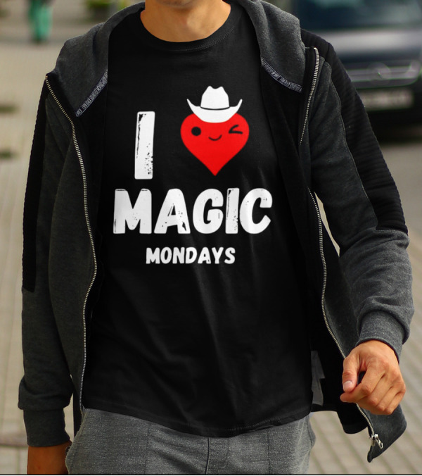 I Heart Cowboy Magic Mondays T-Shirt