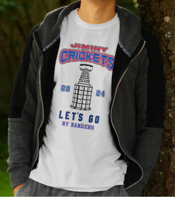 Jiminy Crickets Let's Go NY Rangers T-Shirt