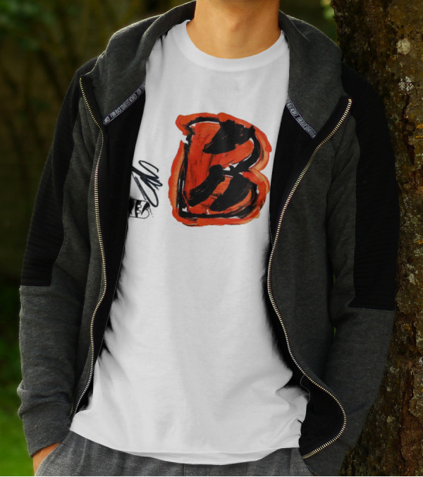 Rookies Cincinnati Bengals Bold Orange B T-Shirt