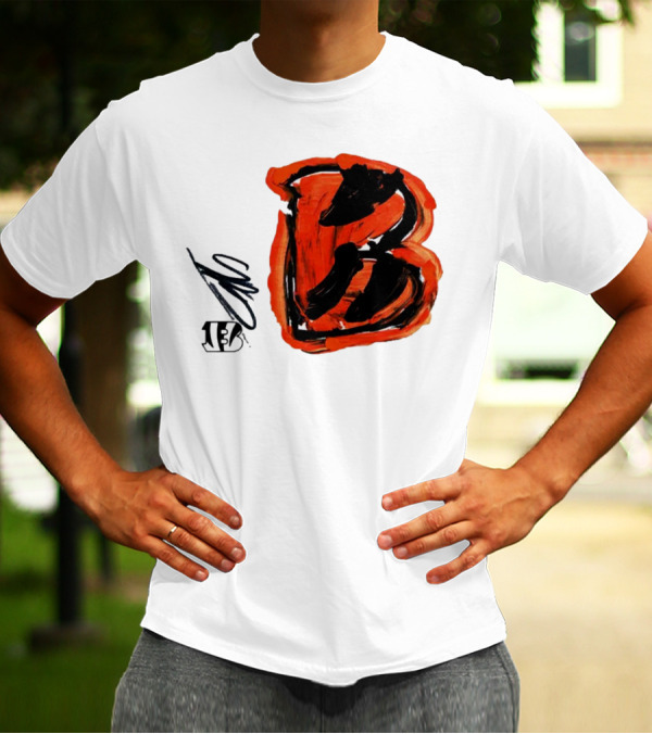 Rookies Cincinnati Bengals Bold Orange B T-Shirt