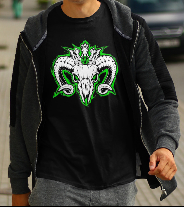Will Ospreay Goated Ram Skull Crown T-Shirt