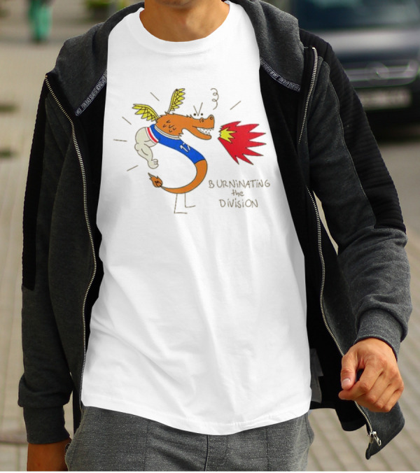Buffalo Bills Burninating The Division Dragon Fireball T-Shirt