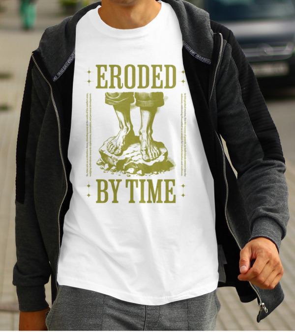 Eroded By Time Standing On Rock T-Shirt