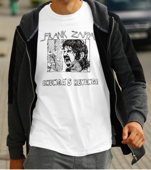Frank Zappa Chunga’s Revenge Vintage Album T-Shirt