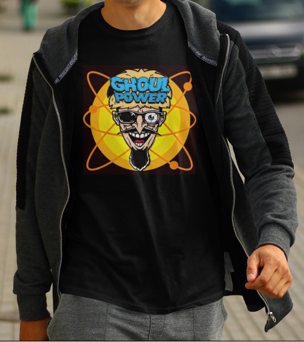 Ghoul Power Atom Circle T-Shirt