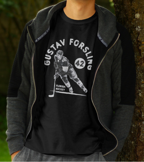Gustav Forsling 42 Florida Hockey T-Shirt