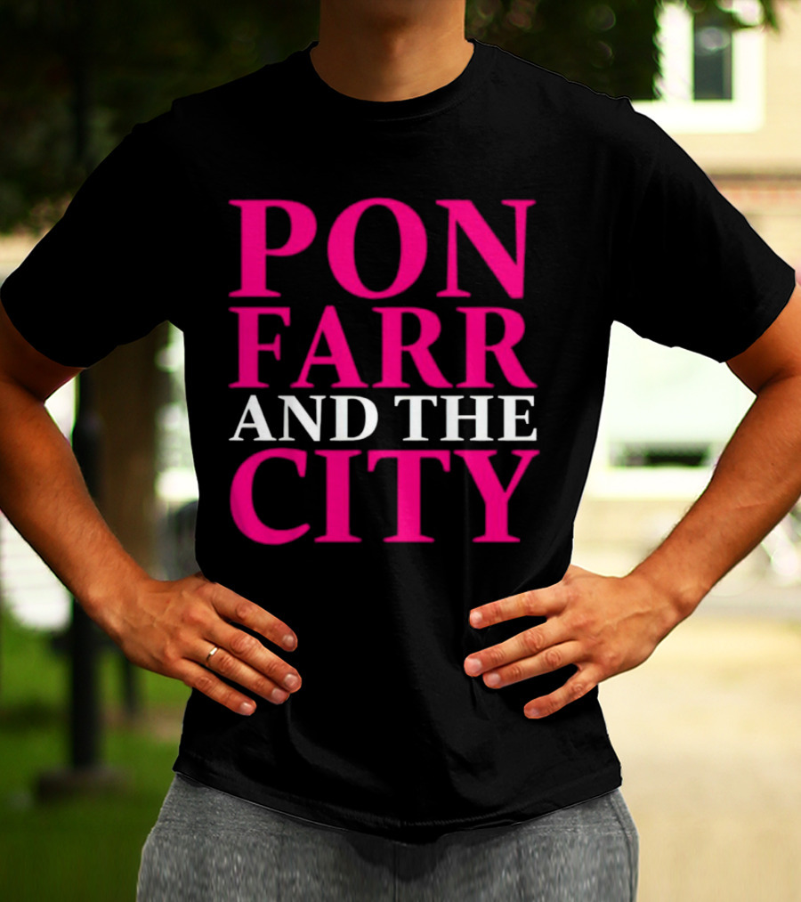 Pon Farr And The City Star Trek Parody Text T-Shirt