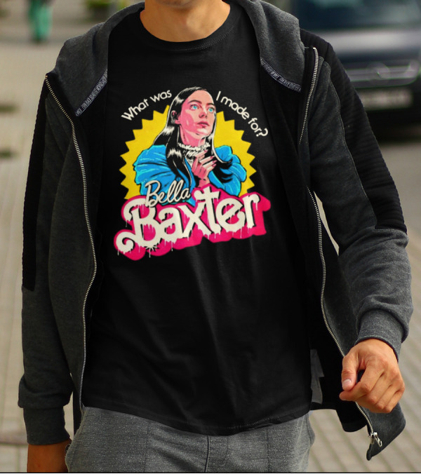 What Was I Made For Bella Baxter Retro Comic T-Shirt
