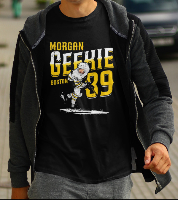Morgan Geekie Boston 39 Hockey Player T-Shirt