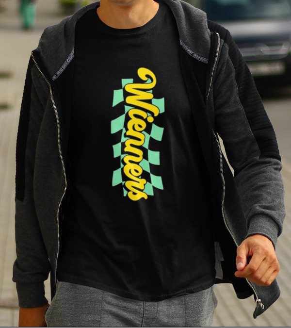 Wienners Checkerboard Style Goods T-Shirt