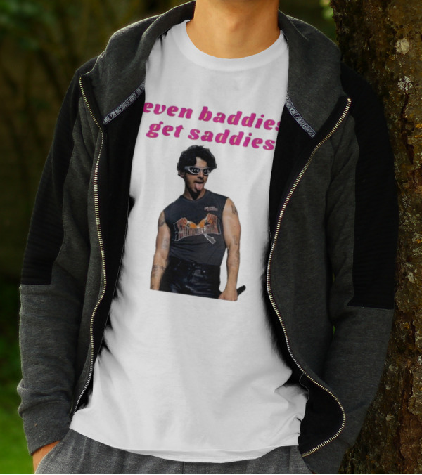 Joe Jonas Even Baddies Get Saddies Rocker T-Shirt