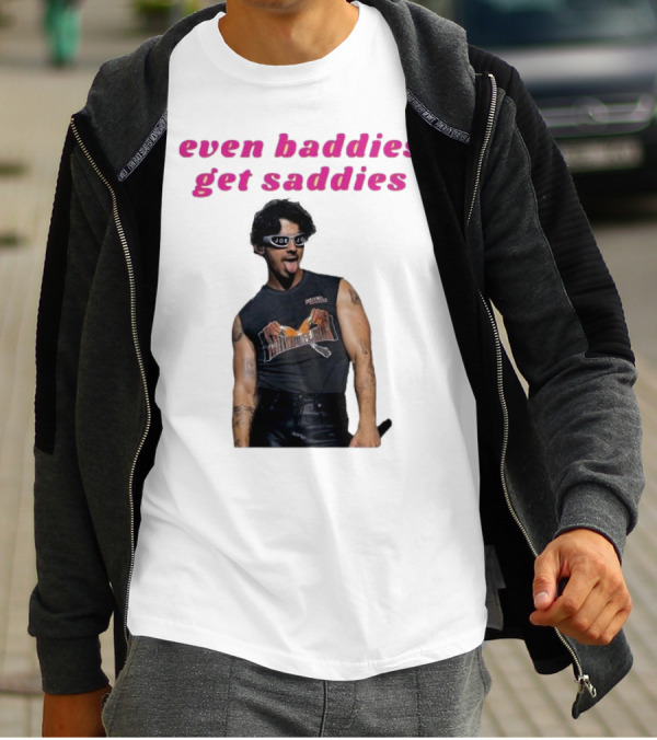 Joe Jonas Even Baddies Get Saddies Rocker T-Shirt