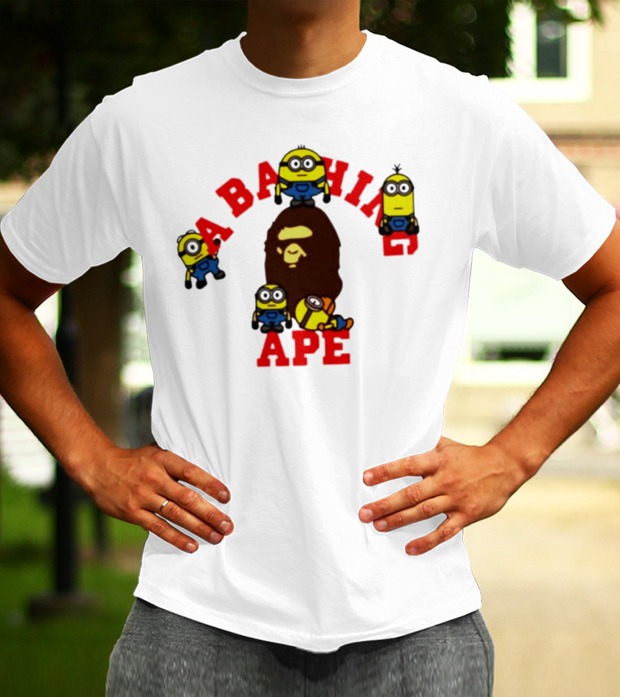 A Bathing Ape Minion Collaboration T-Shirt