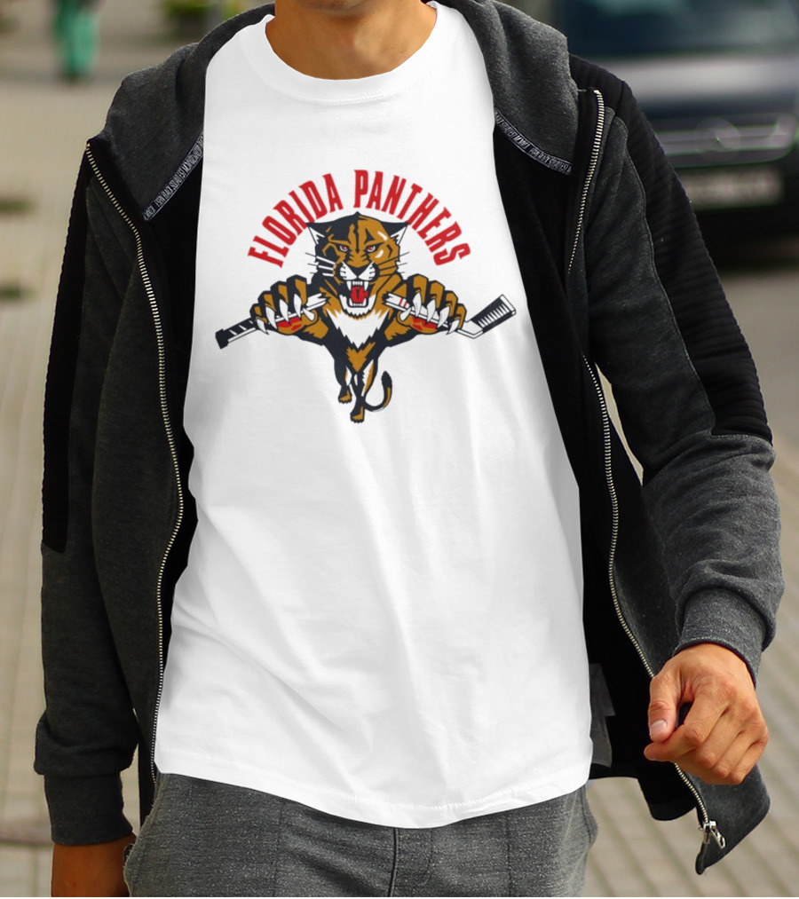 Florida Panthers Hockey Break The Stick Fierce T-Shirt