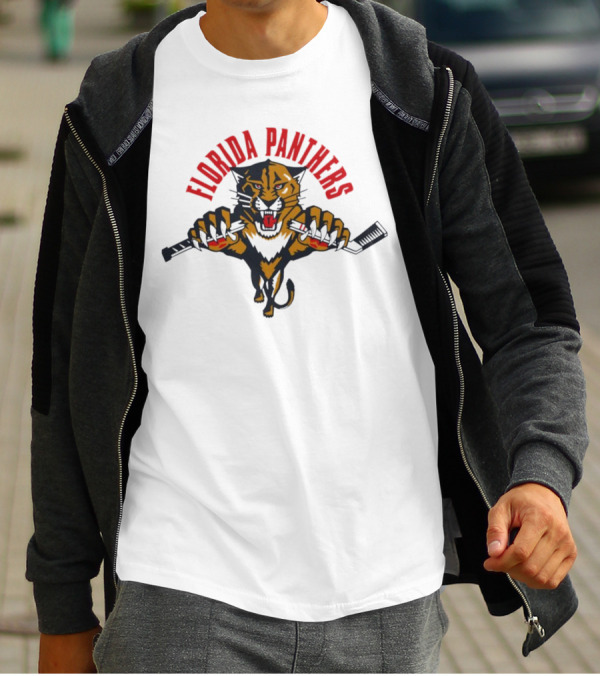 Florida Panthers Hockey Break The Stick Fierce T-Shirt