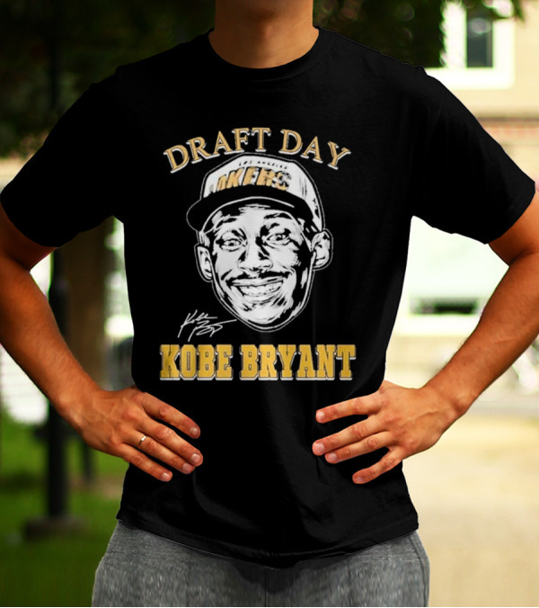 Kobe Bryant Draft Day Los Angeles Lakers T-Shirt