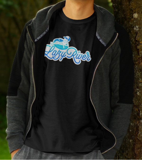 Lazy River Float Chill Relaxation Cartoon T-Shirt