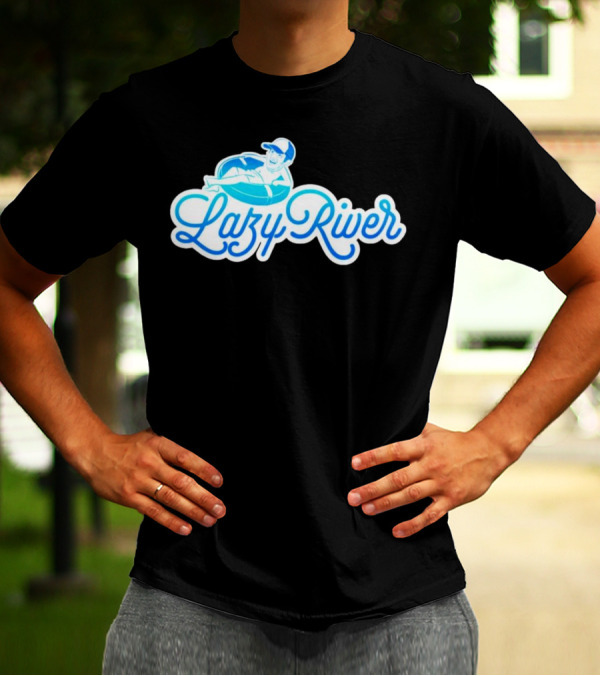 Lazy River Float Chill Relaxation Cartoon T-Shirt
