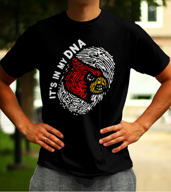 Louisville Cardinals It’s In My DNA Fingerprint T-Shirt