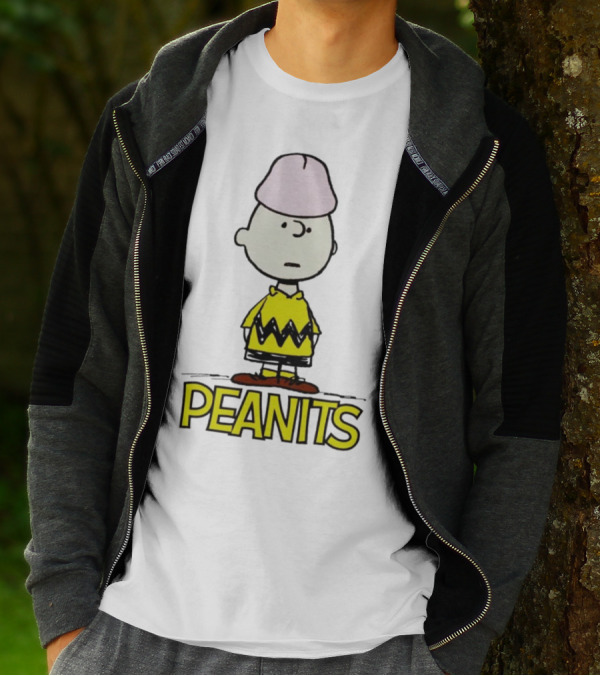 Peanits Charlie Brown Comic T-Shirt