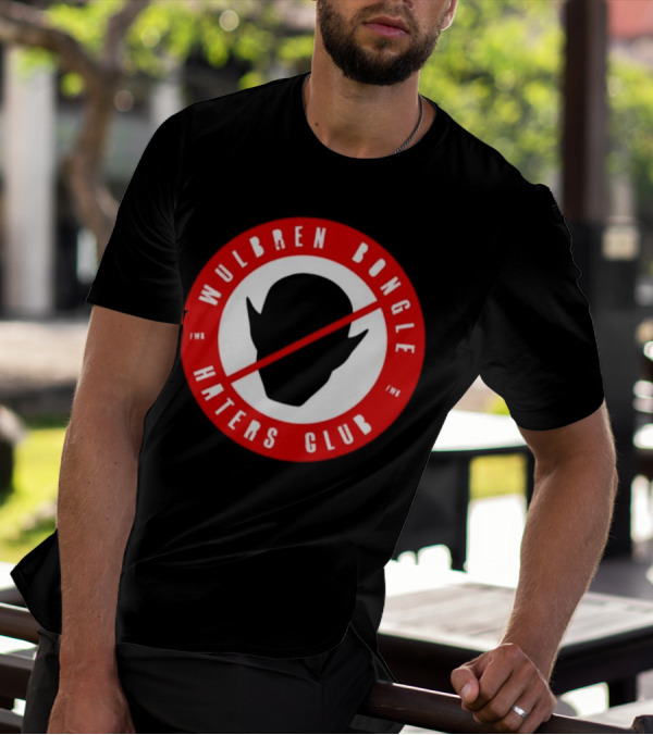 Wulbren Bongle Haters Club Red Circle T-Shirt