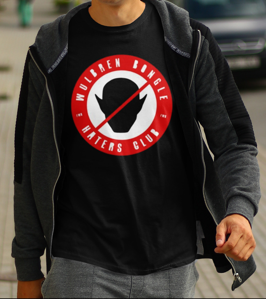 Wulbren Bongle Haters Club Red Circle T-Shirt