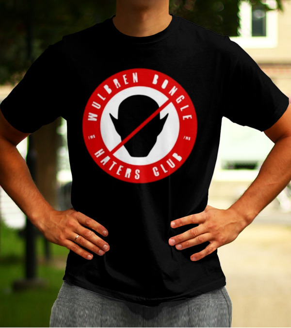 Wulbren Bongle Haters Club Red Circle T-Shirt