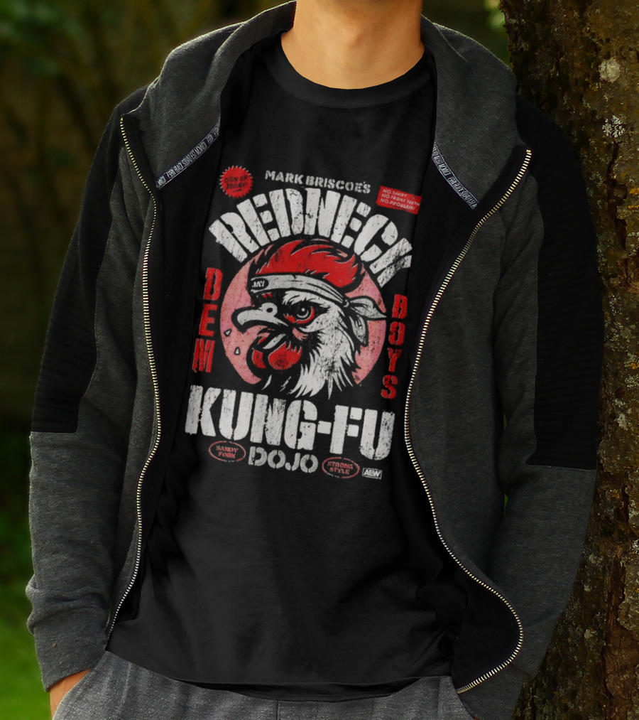 Mark Briscoe's Redneck Kung-Fu Dojo Dem Boys Sammy Funk Strong Style AEW T-Shirt