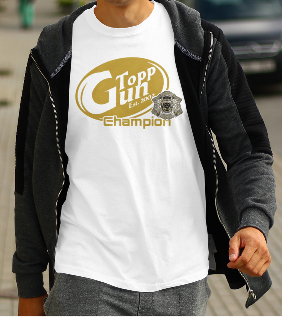 Topp Gun Champion Est. 2002 T-Shirt