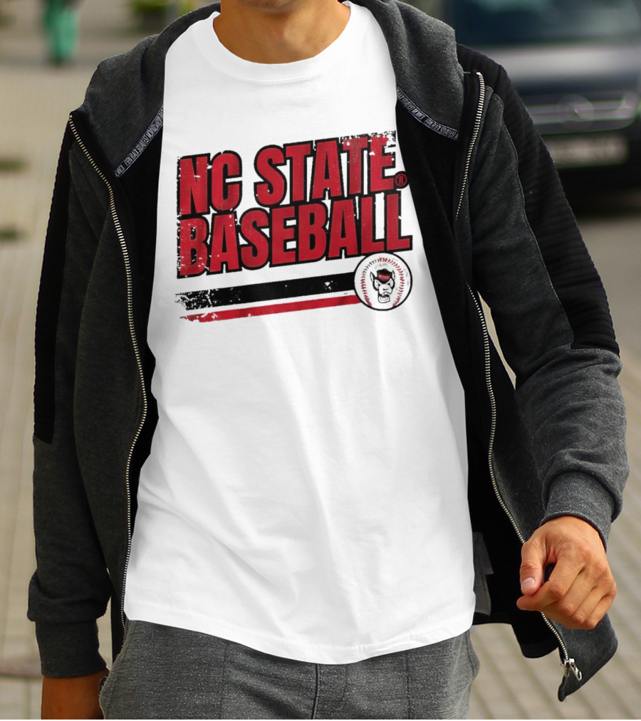 NC State Baseball Wolfpack Logo T-Shirt